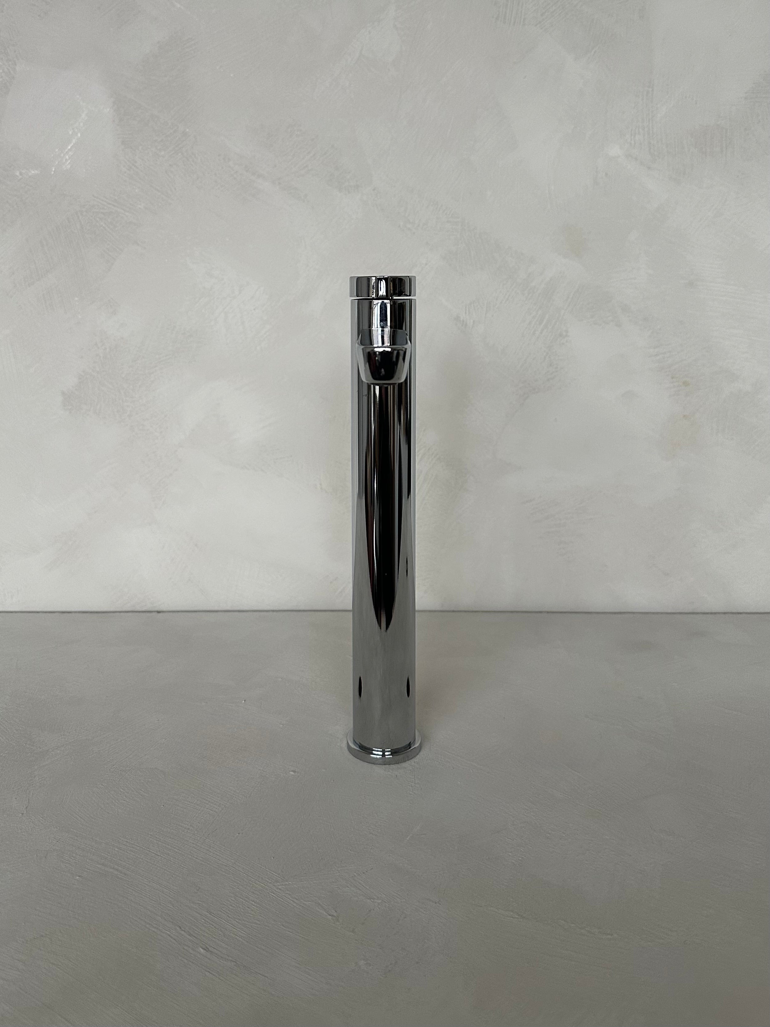 Robinet de lavabo surélevé, Chrome