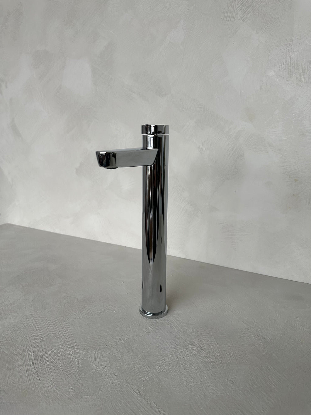 Robinet de lavabo surélevé, Chrome