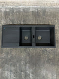 Évier Metra 8S anthracite 46 po