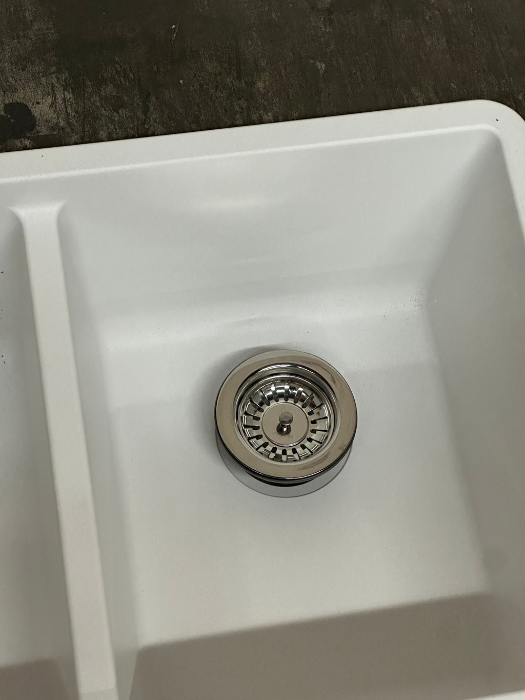 Évier de cuisine Precis U 1.75, 33 po blanc mat