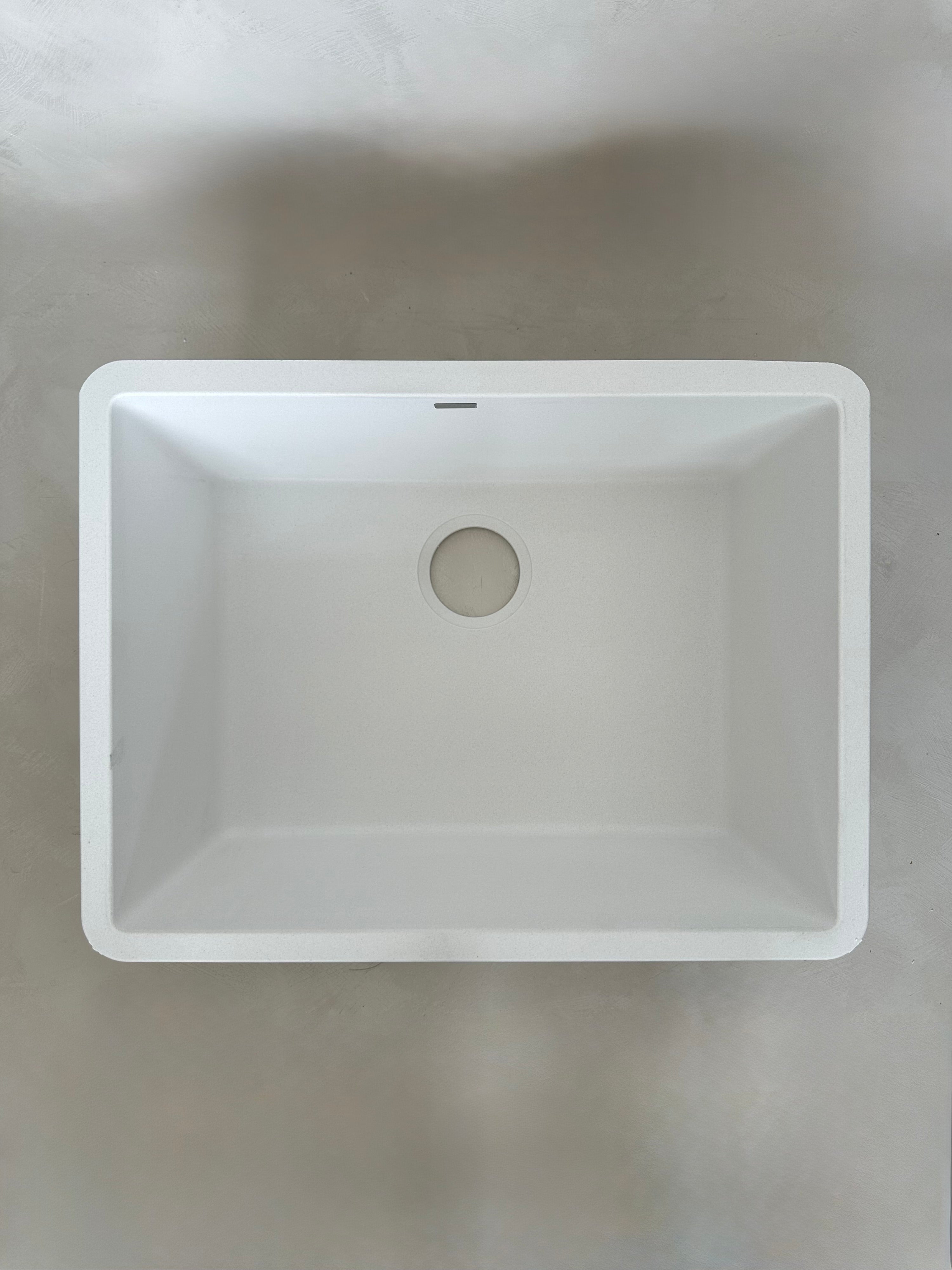 Évier de cuisine blanc