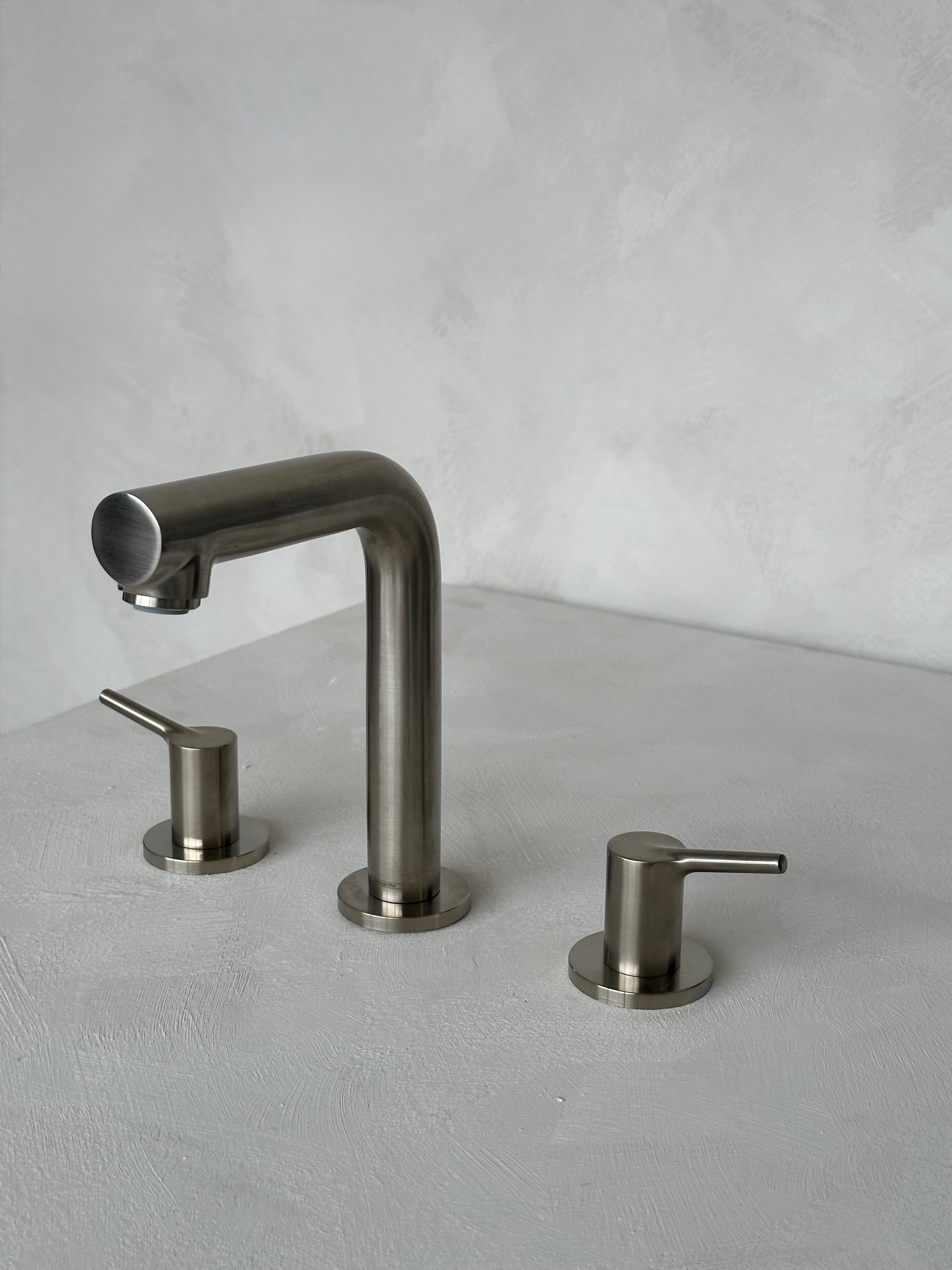 Robinet de salle de bain Hansgrohe Inox