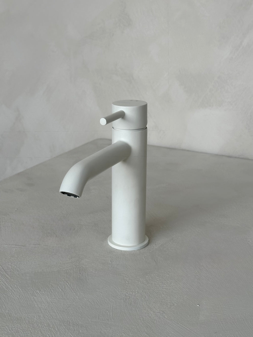 Robinet de lavabo, Blanc mat