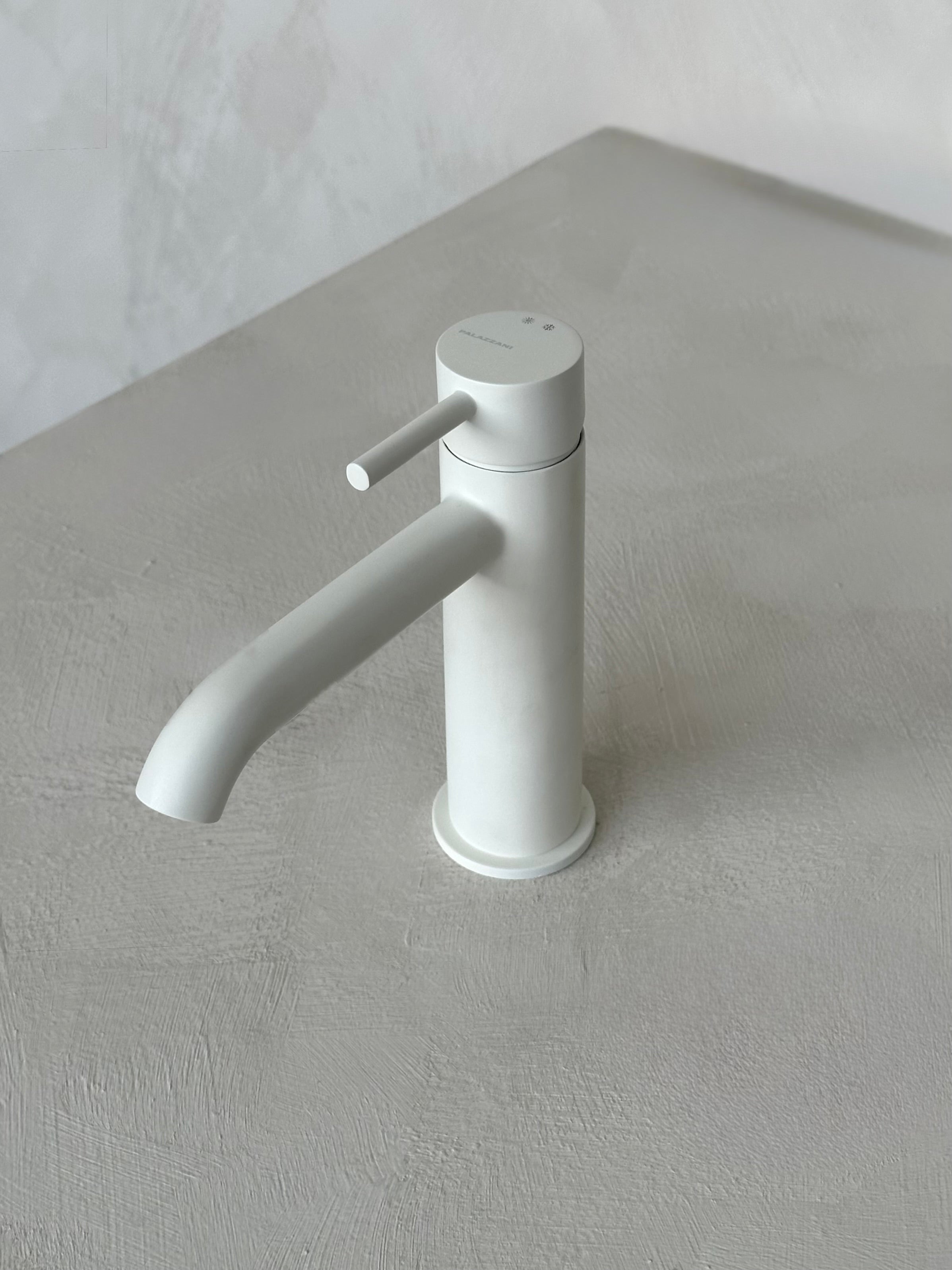 Robinet de lavabo, Blanc mat