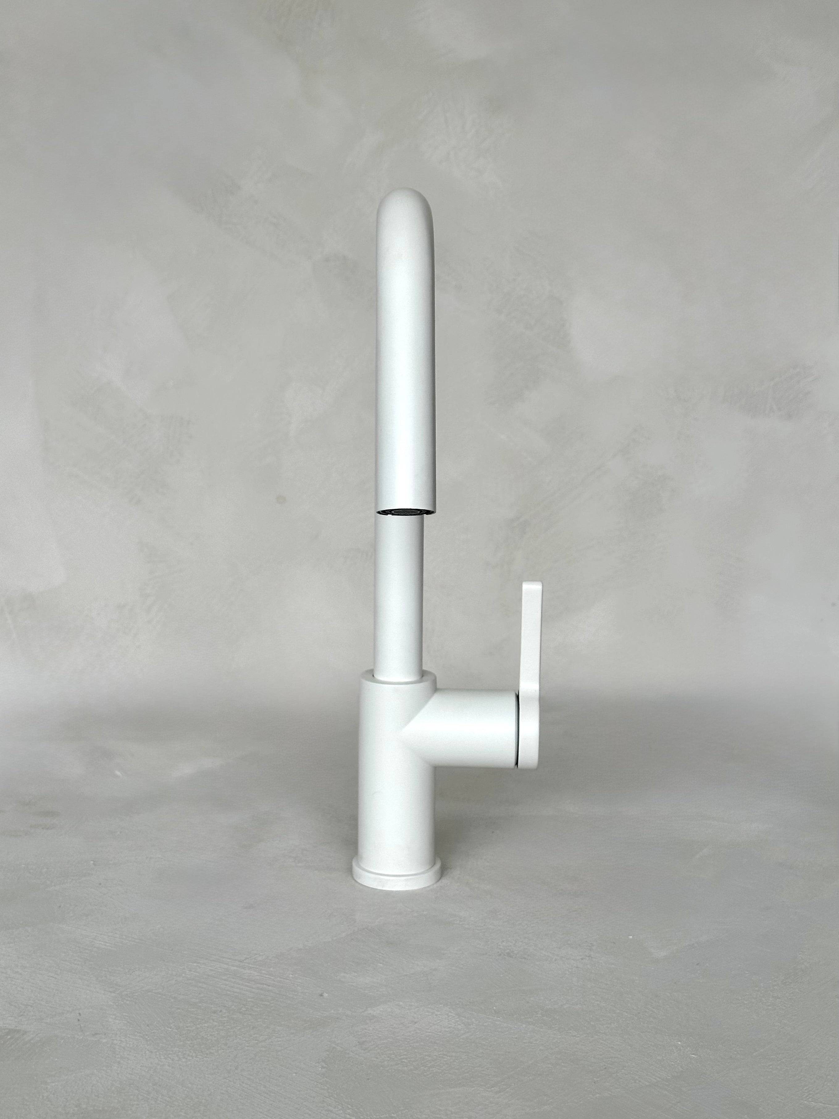Robinet de cuisine, Blanc mat