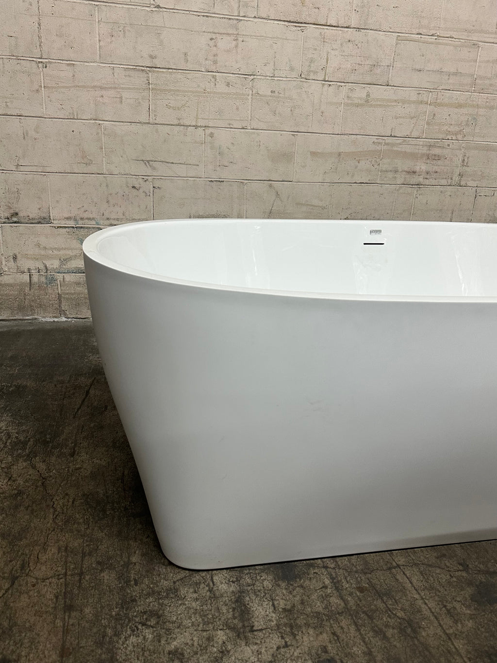 Baignoire autoportante