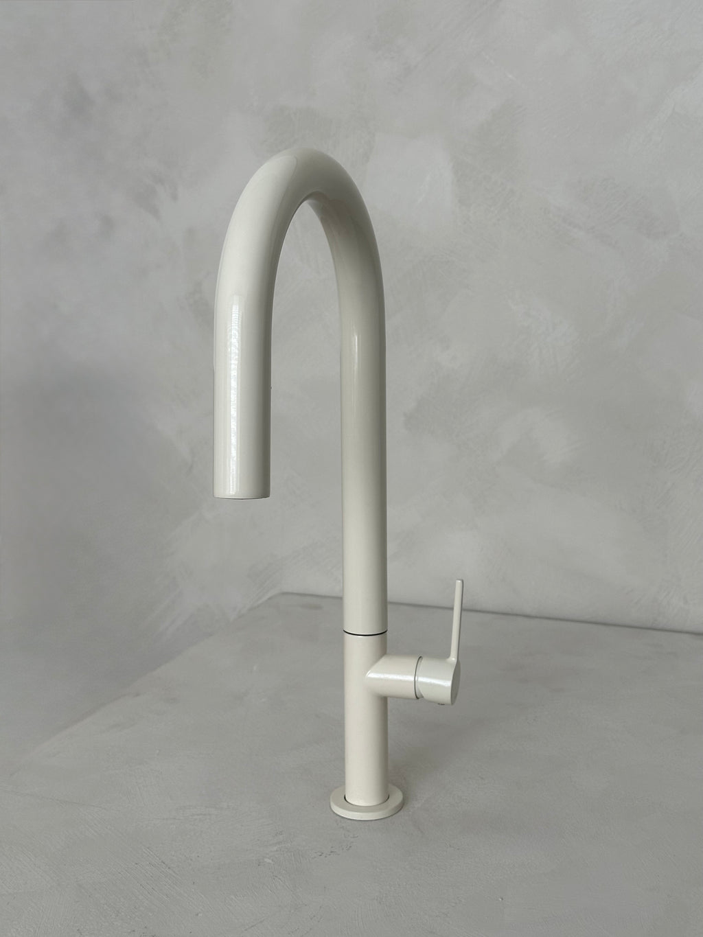Robinet de cuisine crème