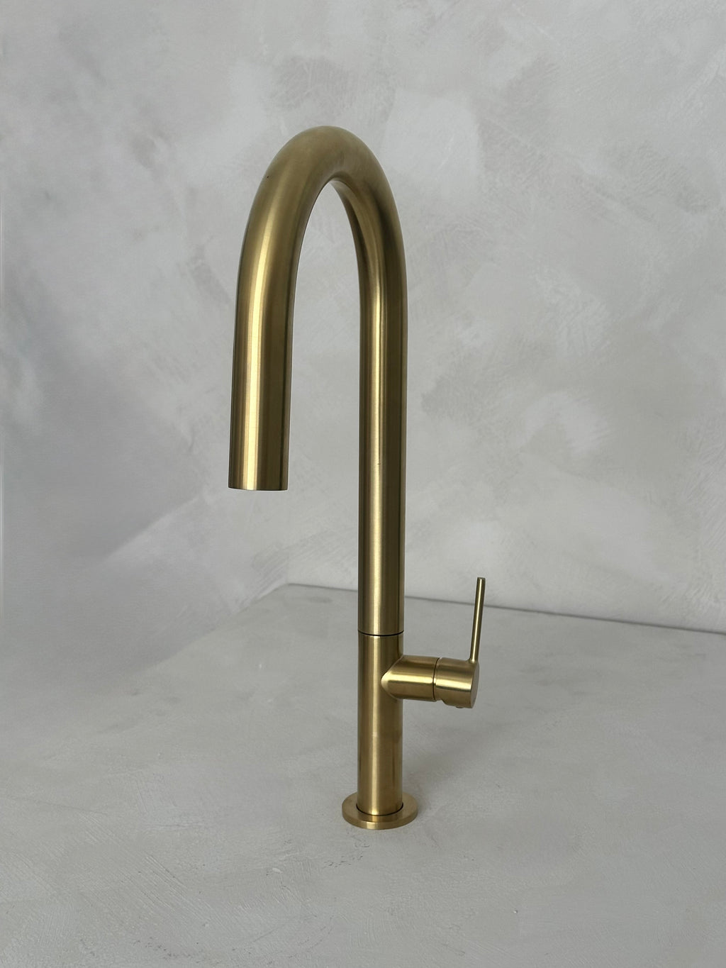 Robinet de cuisine or