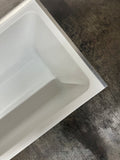 Baignoire alcôve 60 po, encastrée 3 côtés