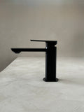 Robinet de lavabo monocommande noir mat