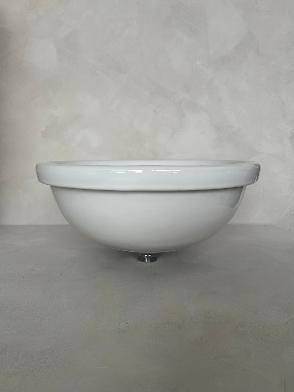 Lavabo Rondo Blanc Lustré 60cm Porcelanosa