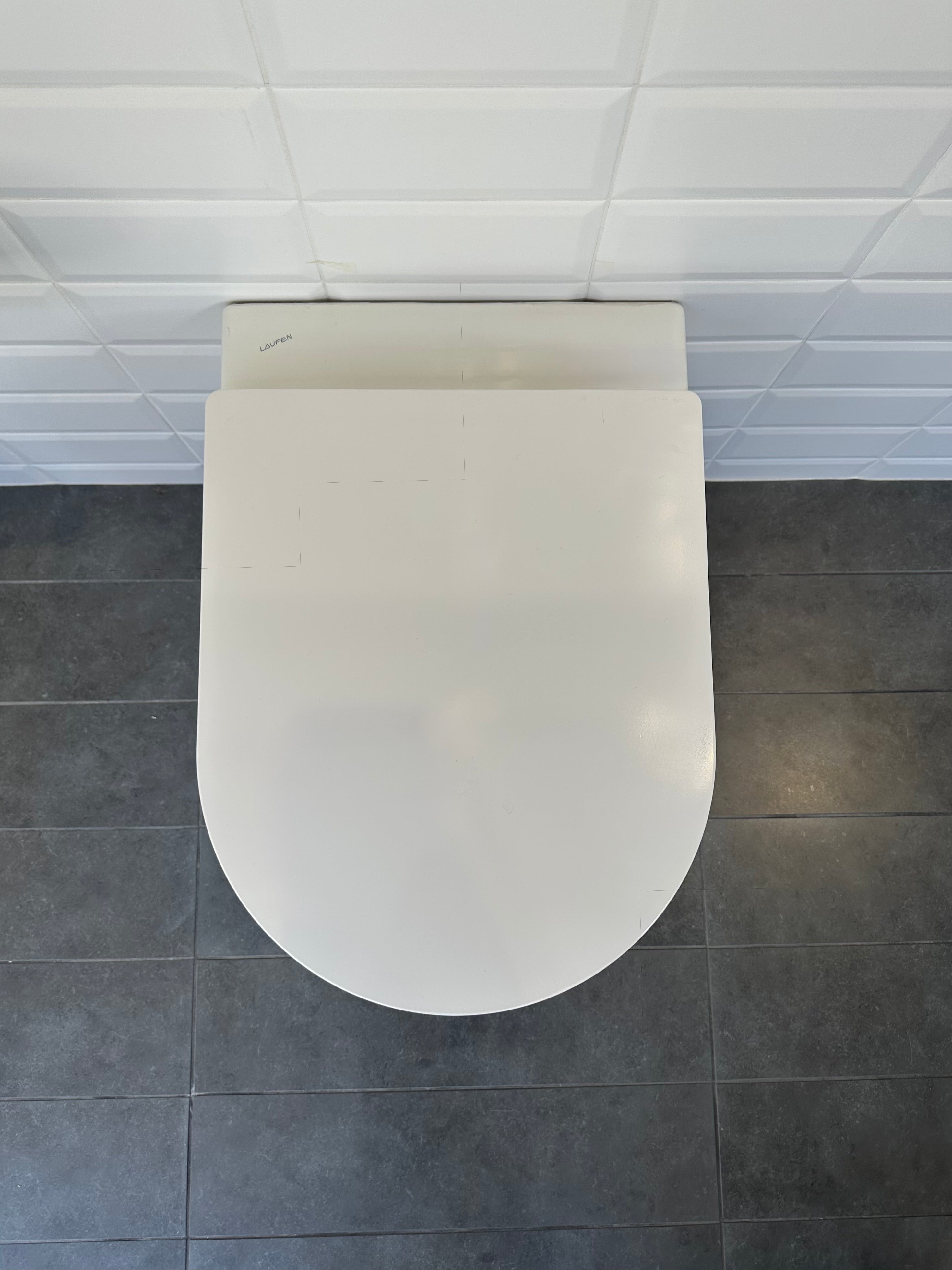 Toilette murale